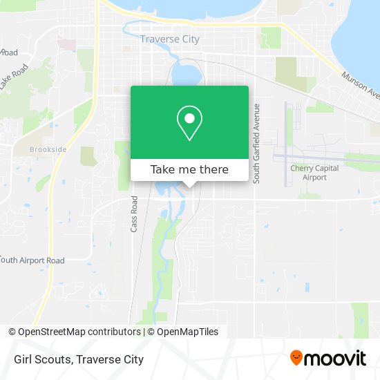 Girl Scouts map