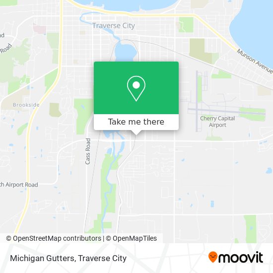 Michigan Gutters map