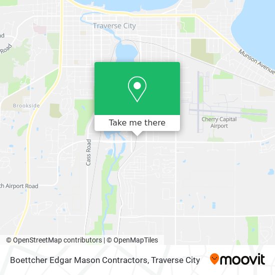 Boettcher Edgar Mason Contractors map