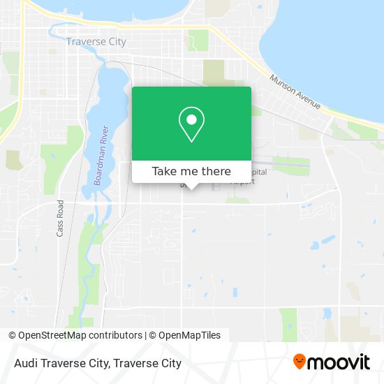 Mapa de Audi Traverse City