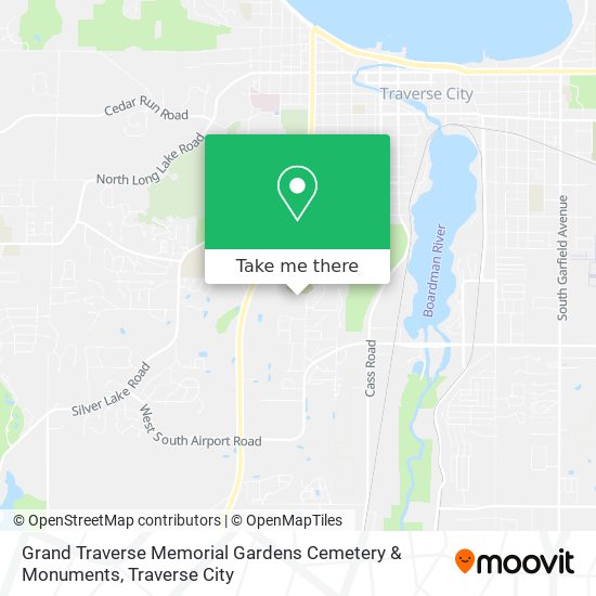 Grand Traverse Memorial Gardens Cemetery & Monuments map
