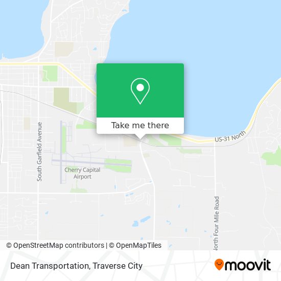 Mapa de Dean Transportation