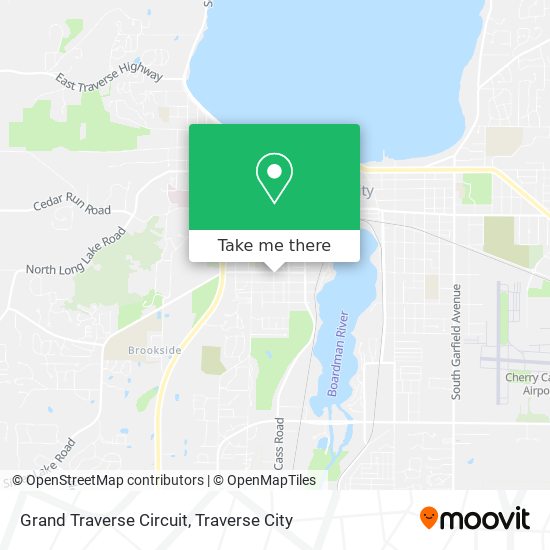 Grand Traverse Circuit map