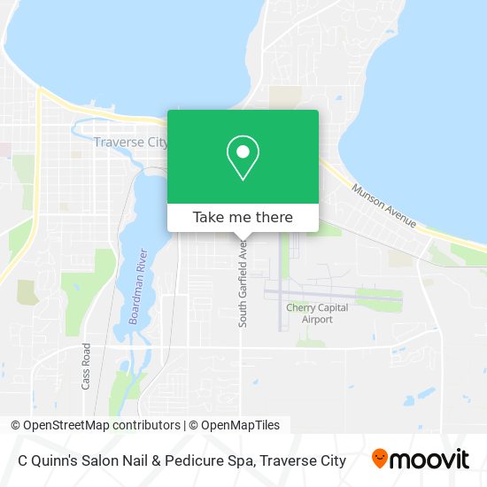 C Quinn's Salon Nail & Pedicure Spa map