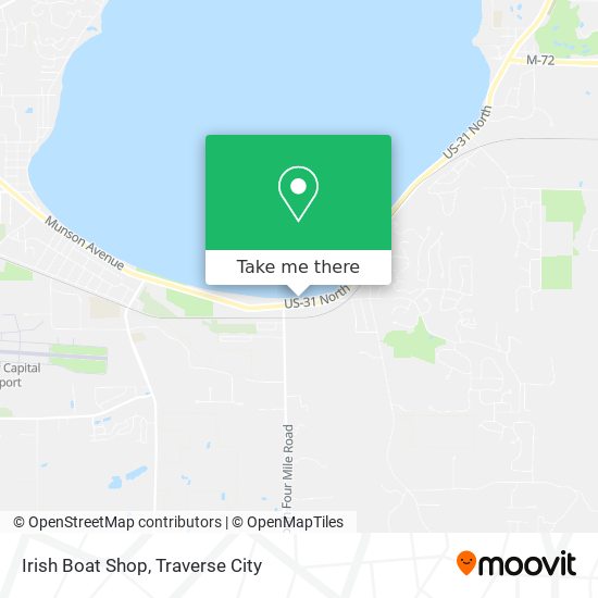 Mapa de Irish Boat Shop