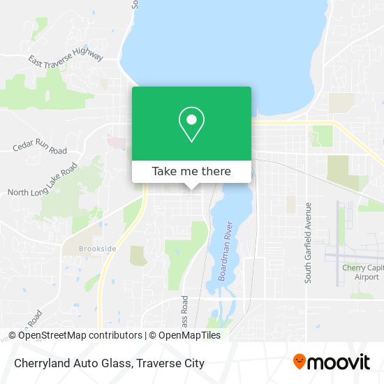 Cherryland Auto Glass map