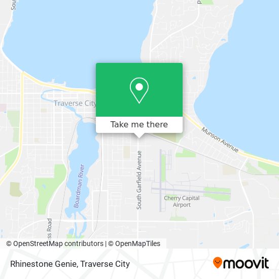 Rhinestone Genie map