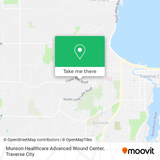 Mapa de Munson Healthcare Advanced Wound Center