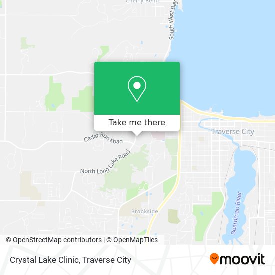 Crystal Lake Clinic map
