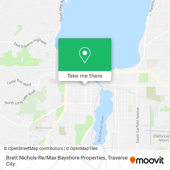 Brett Nichols-Re / Max Bayshore Properties map