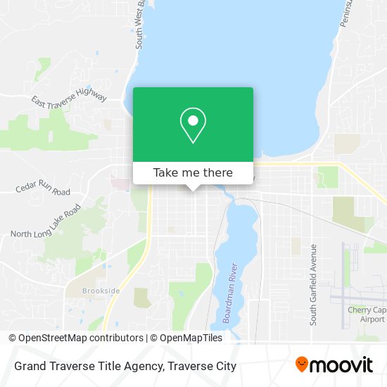 Grand Traverse Title Agency map