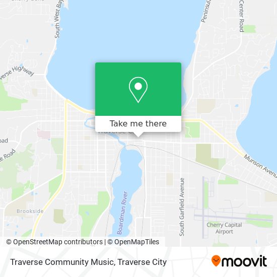 Mapa de Traverse Community Music