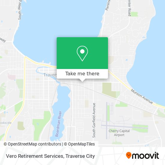 Vero Retirement Services map