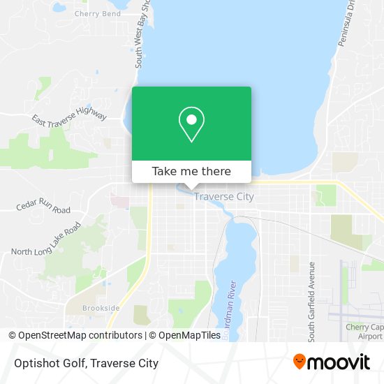 Optishot Golf map