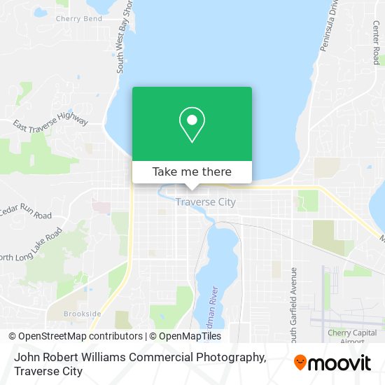 John Robert Williams Commercial Photography map