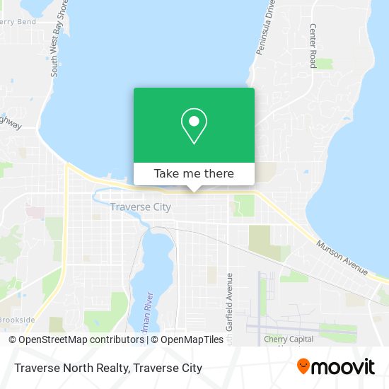 Traverse North Realty map