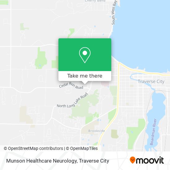 Munson Healthcare Neurology map
