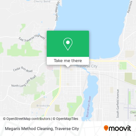 Megan's Method Cleaning map