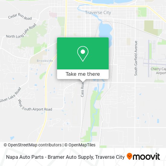 Napa Auto Parts - Bramer Auto Supply map