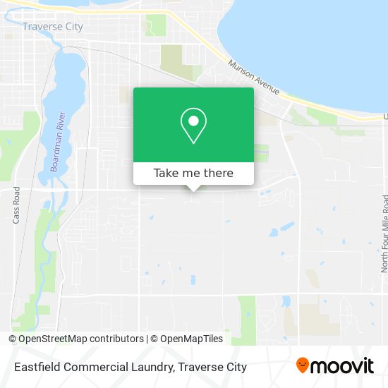 Mapa de Eastfield Commercial Laundry