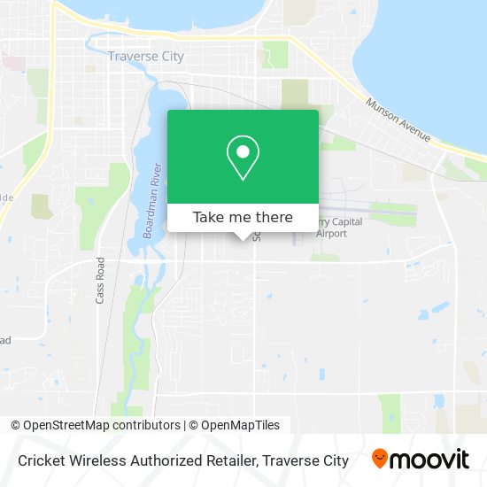 Cricket Wireless Authorized Retailer map