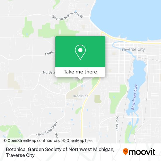 Mapa de Botanical Garden Society of Northwest Michigan