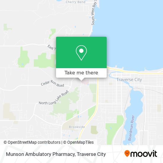 Munson Ambulatory Pharmacy map