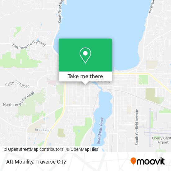 Att Mobility map