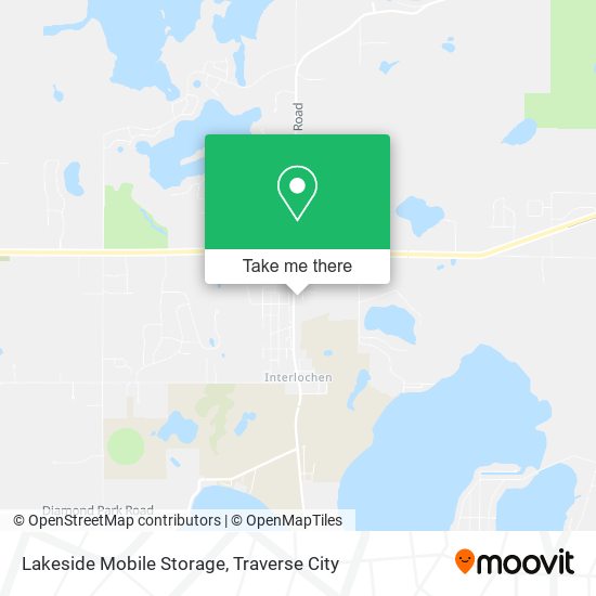 Lakeside Mobile Storage map