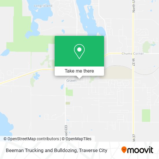 Mapa de Beeman Trucking and Bulldozing