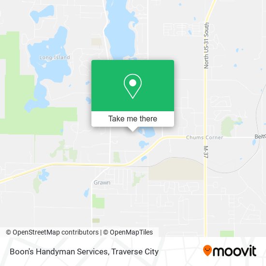 Mapa de Boon's Handyman Services