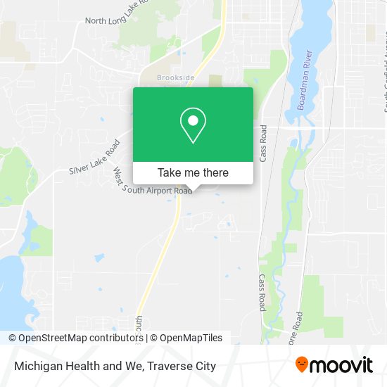 Michigan Health and We map