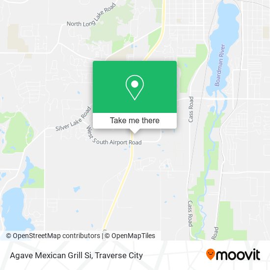 Agave Mexican Grill Si map