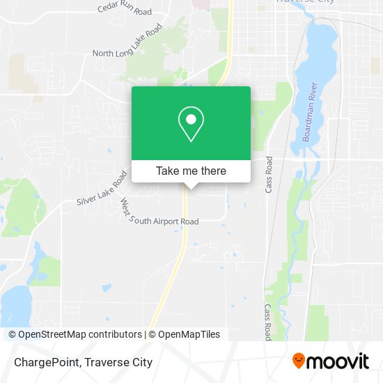 Mapa de ChargePoint