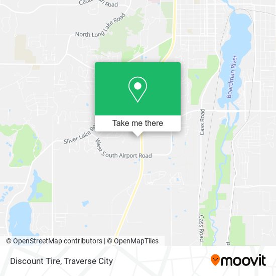 Discount Tire map