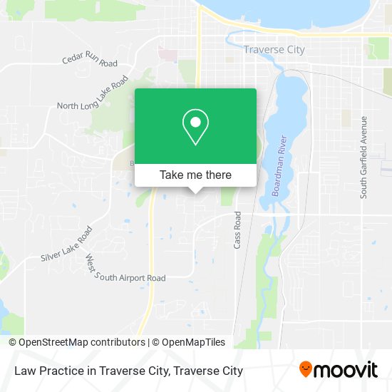 Law Practice in Traverse City map