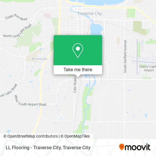 LL Flooring - Traverse City map