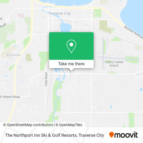 Mapa de The Northport Inn Ski & Golf Resorts