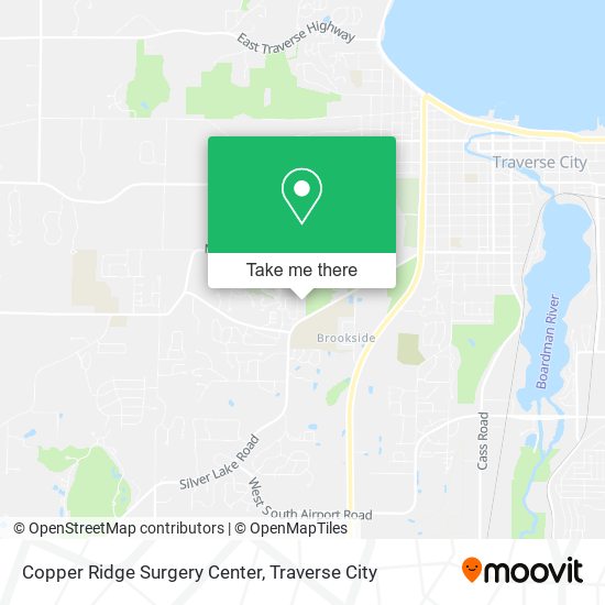 Mapa de Copper Ridge Surgery Center