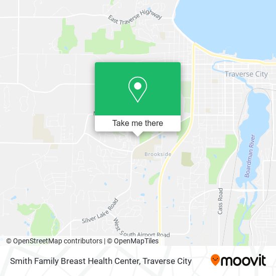 Mapa de Smith Family Breast Health Center