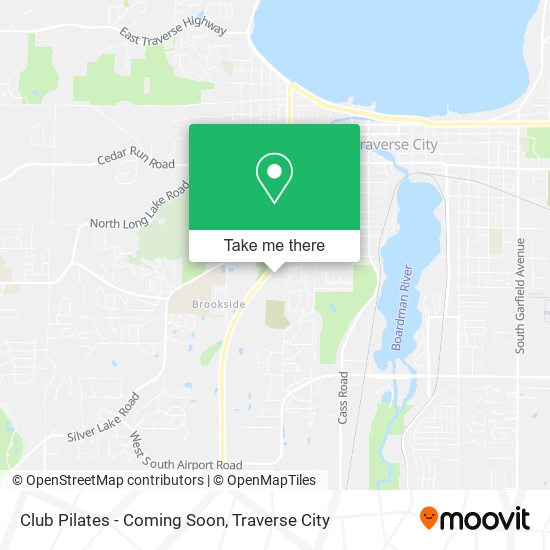 Club Pilates - Coming Soon map