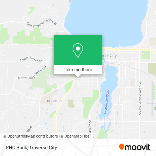 PNC Bank map