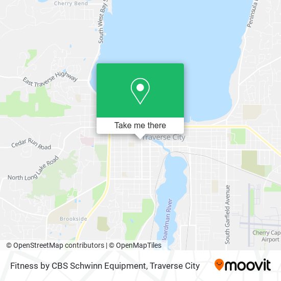 Fitness by CBS Schwinn Equipment map