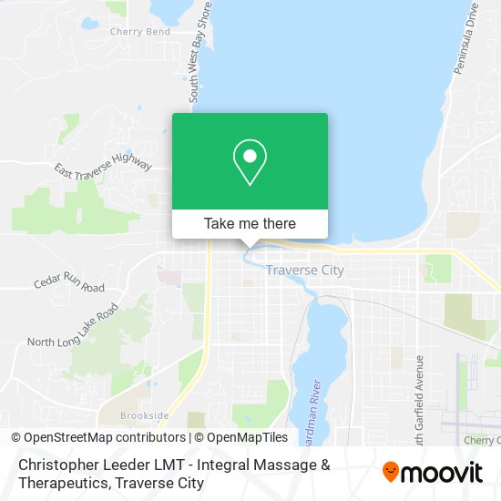 Mapa de Christopher Leeder LMT - Integral Massage & Therapeutics