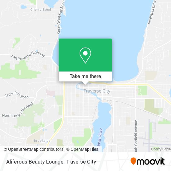 Mapa de Aliferous Beauty Lounge