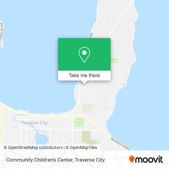 Community Children's Center map