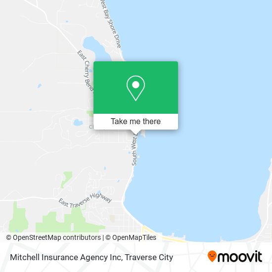 Mapa de Mitchell Insurance Agency Inc