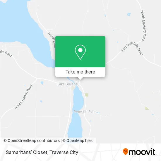 Samaritans' Closet map