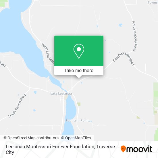 Leelanau Montessori Forever Foundation map