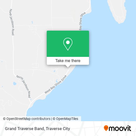 Grand Traverse Band map